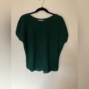 Uniqlo Dark Green Knit Top